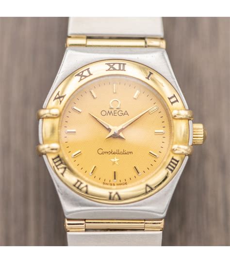 ladies vintage omega constellation watch.